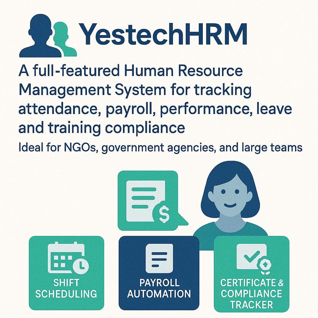YestechHRM product illustration